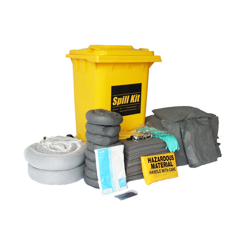 Универсальные абсорбционные комплекты серого цвета, 30L/50L/120L абсорбция