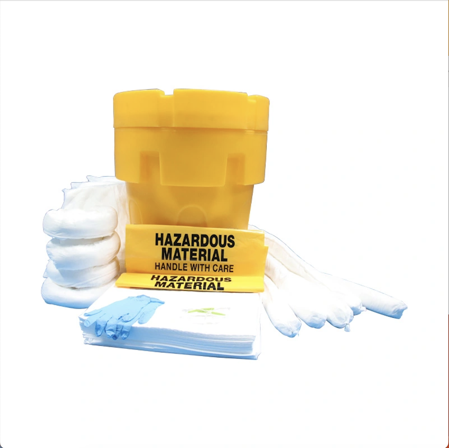 Комплекты только для масла, белый цвет, 30L/50L/120L абсорбция