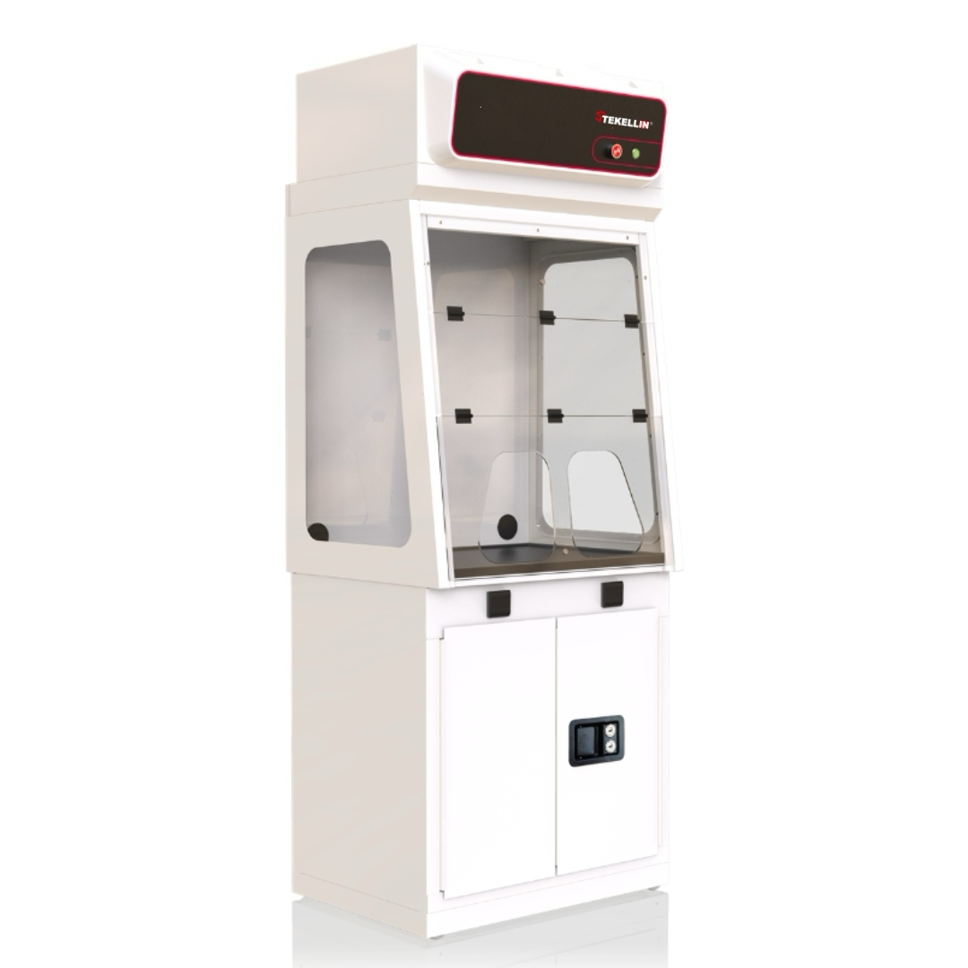 Стальной вытяжной капот, с под шкафом, ширина 880/1000/1275/1600мм, без экрана