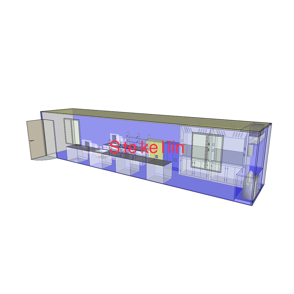 Открытый лабораторный контейнер, передвижные лаборатории, 20 - футовый / 40 - футовый контейнер