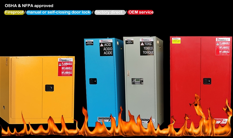 Как выбрать подходящий STEKELLIN® Safety Storage Cabinet?